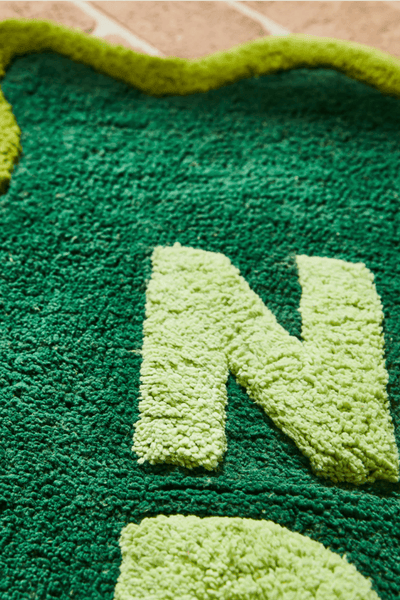 Sage and Clare Amalie Nudie Bath Mat Kelp