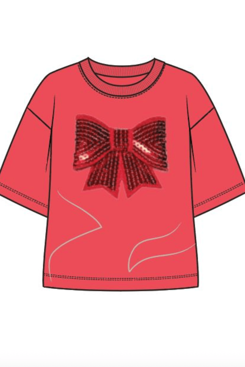 Rock Your Kid Boxy Tee Red Candy