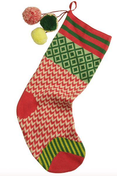 Sage and Clare Palmina Knitted Stocking