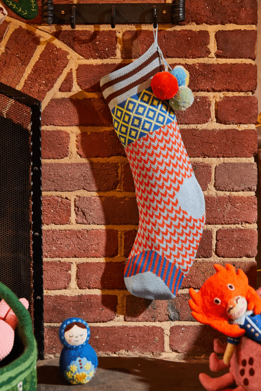 Sage and Clare Palmina Knitted Stocking