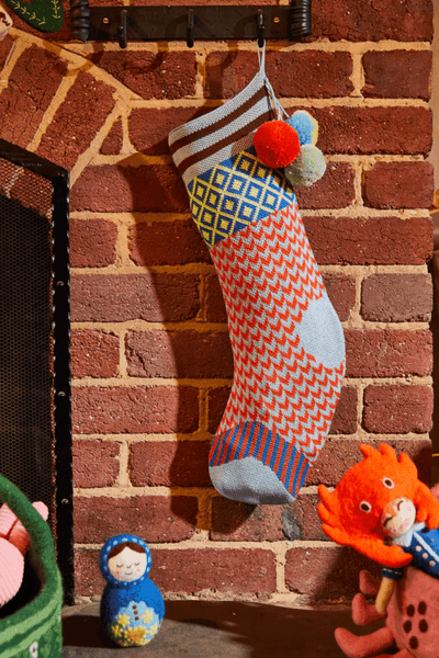 Sage and Clare Palmina Knitted Stocking