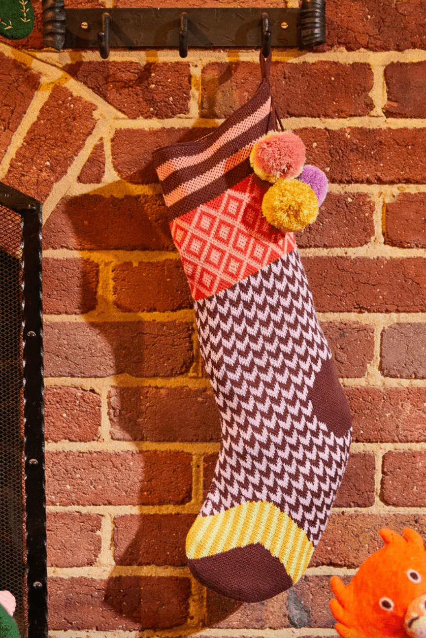 Sage and Clare Palmina Knitted Stocking