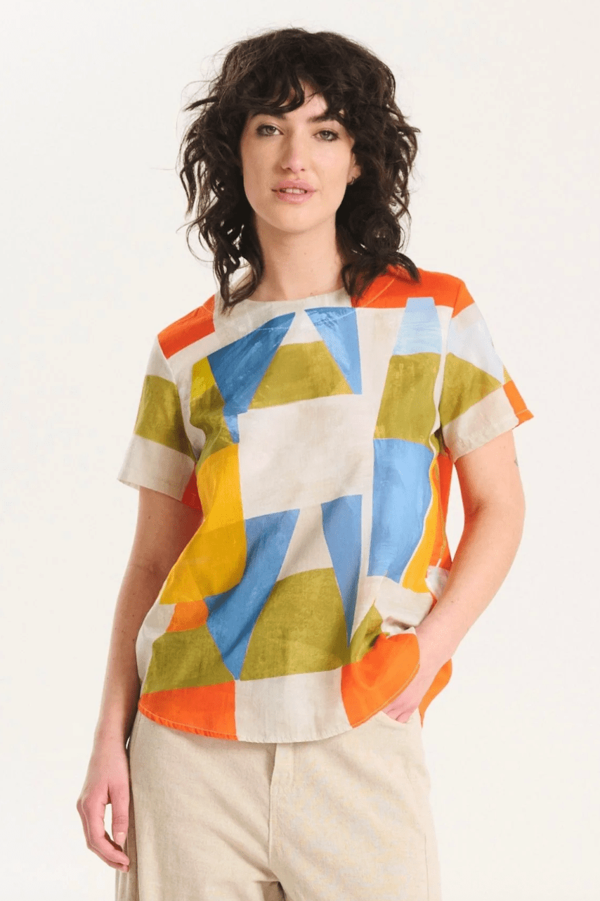 Olga De Polga Kasbah Tales Top Teal