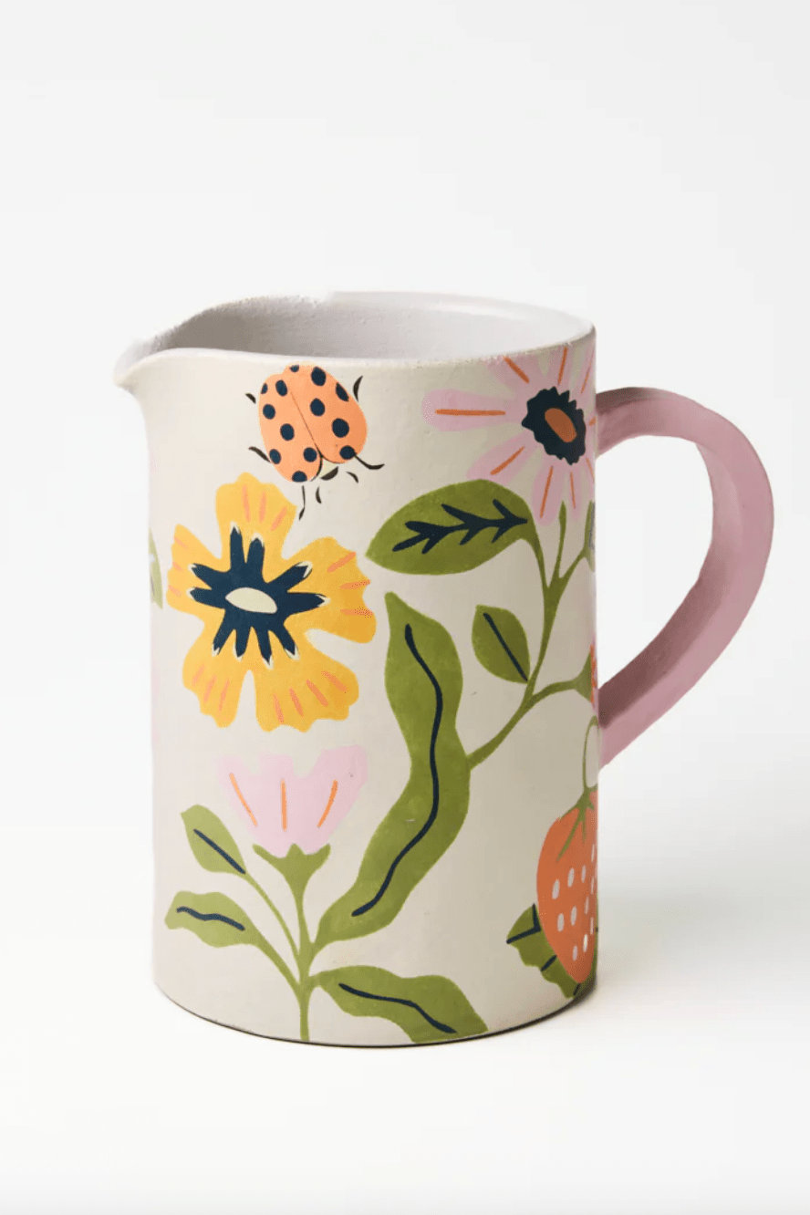 Jones and Co Meadow Jug White