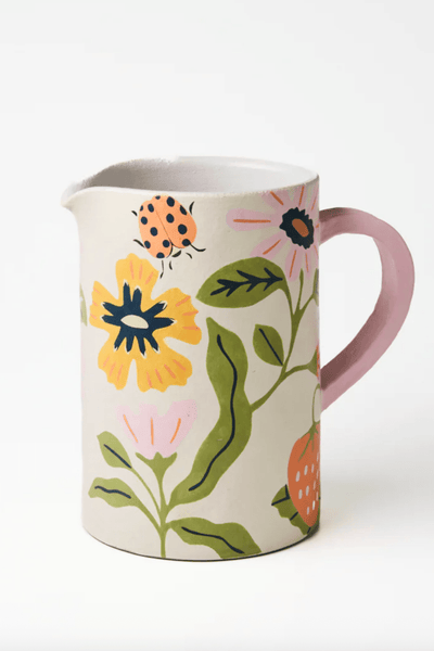 Jones and Co Meadow Jug White