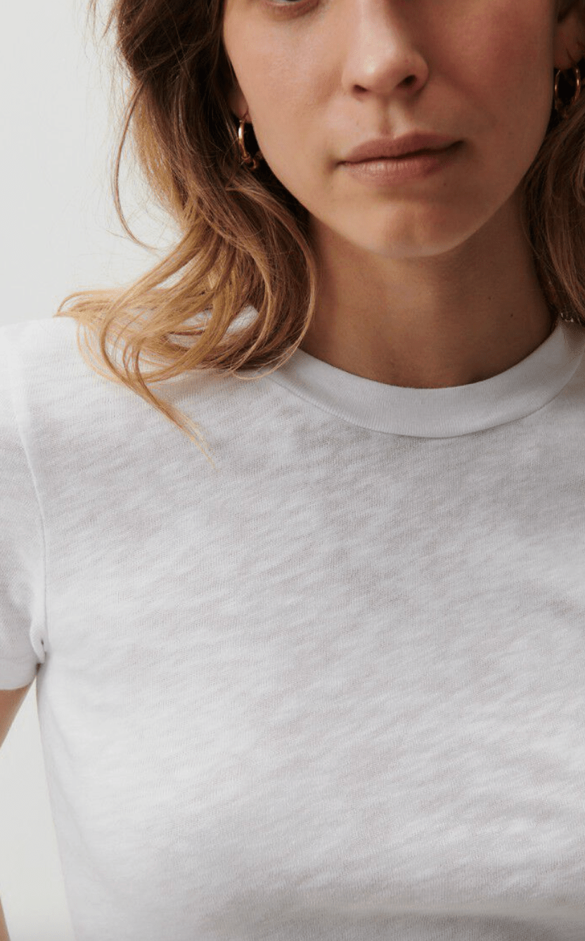 American Vintage Sonoma Fitted TShirt White