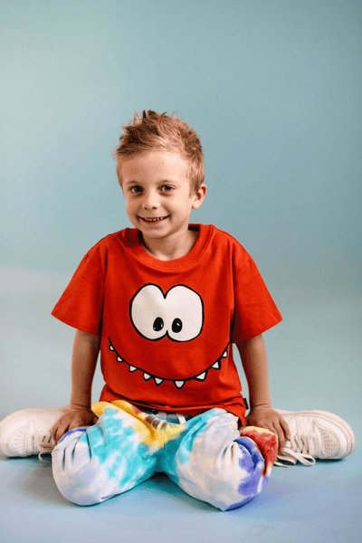 Rock Your Kid Red Face Tee