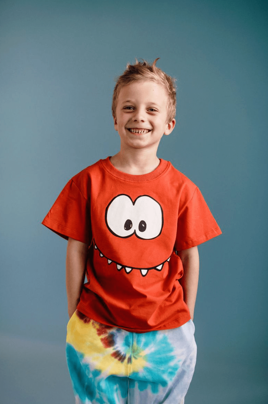 Rock Your Kid Red Face Tee