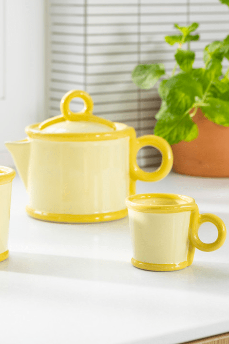 Klevering Teapot Loop Yellow