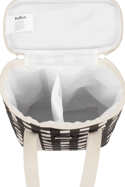 Kollab Wine Cooler Bag Black Check