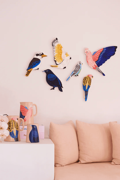 Jones and Co Aerial Galah Wall Art