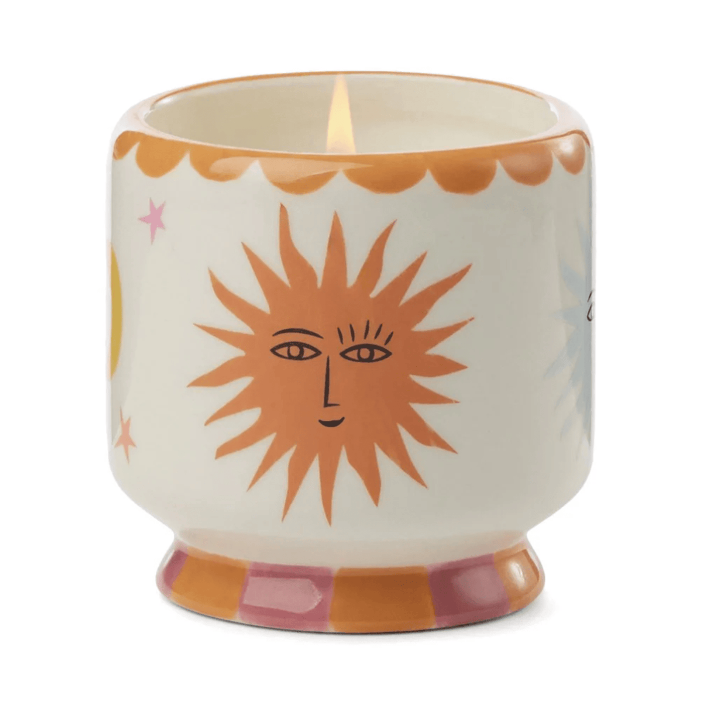 Adopo 8oz Ceramic Candle Orange Blossom