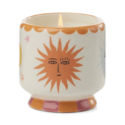 Adopo 8oz Ceramic Candle Orange Blossom