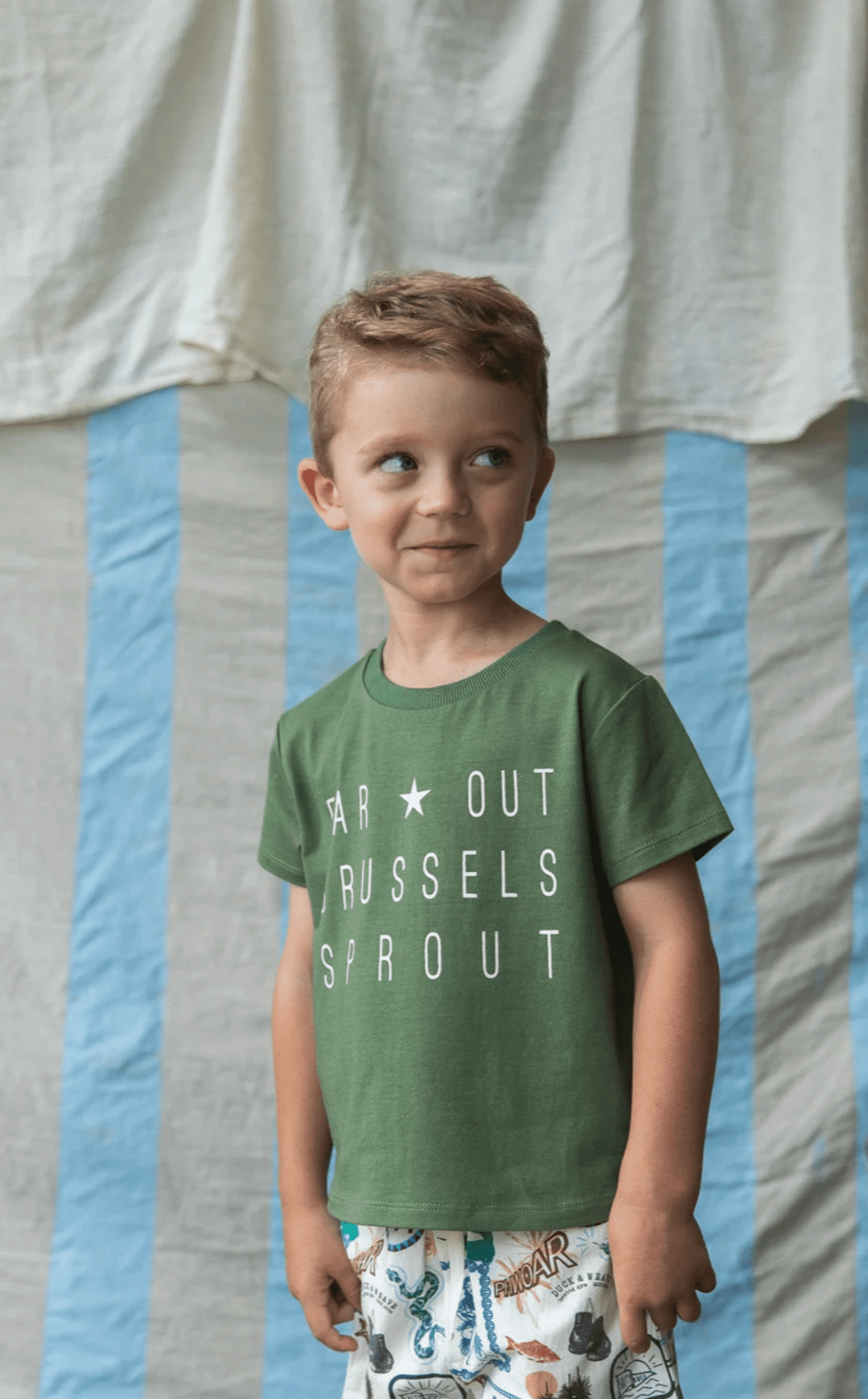 Pearson & Pearson Theo TShirt Rock Moss