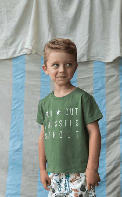 Pearson & Pearson Theo TShirt Rock Moss