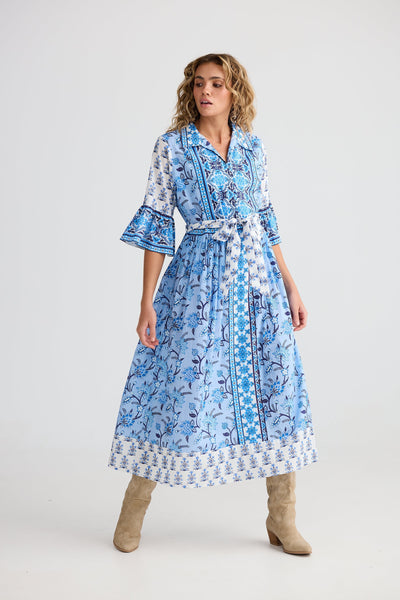 Talisman Jardin Blueberry Fields Dress
