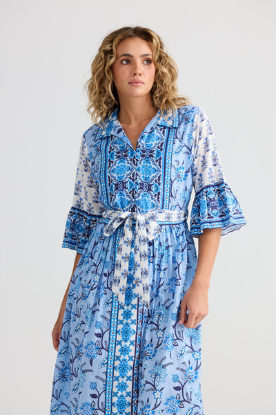 Talisman Jardin Blueberry Fields Dress
