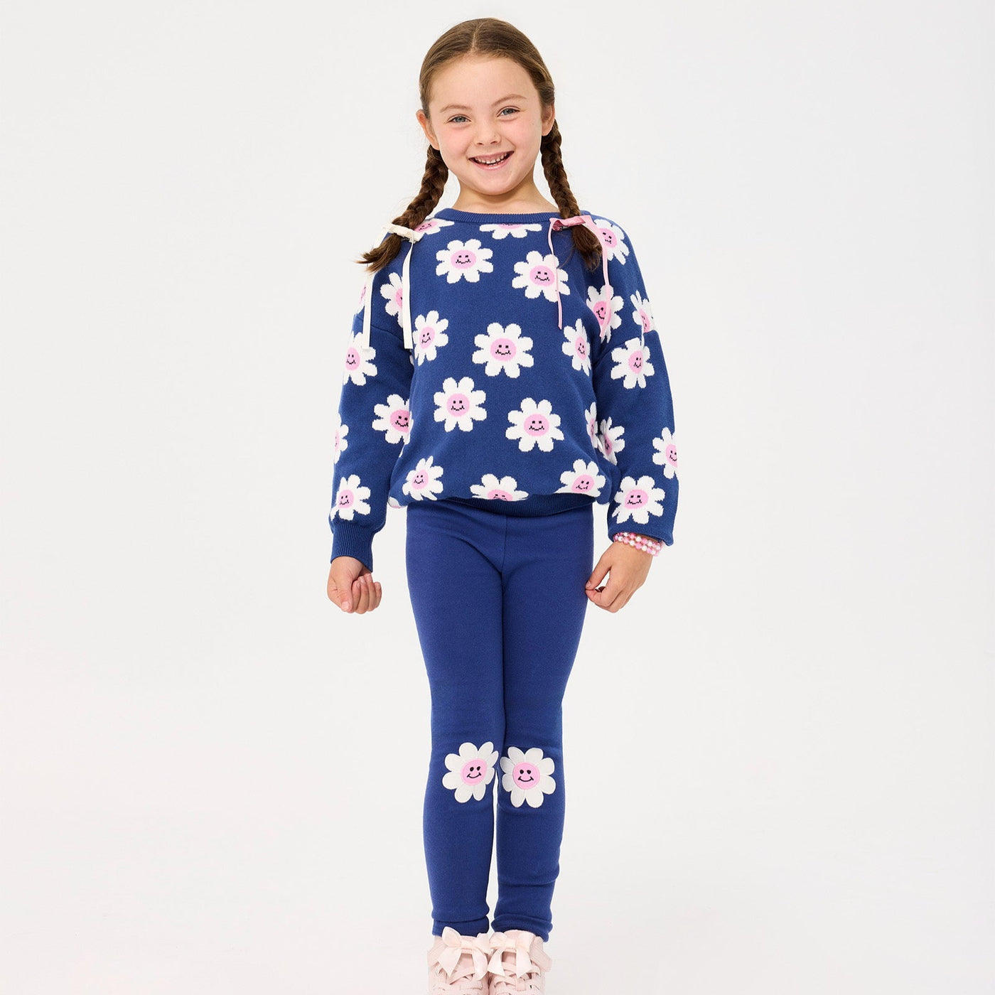 Rock Your Kid Daisy Knit Jumper