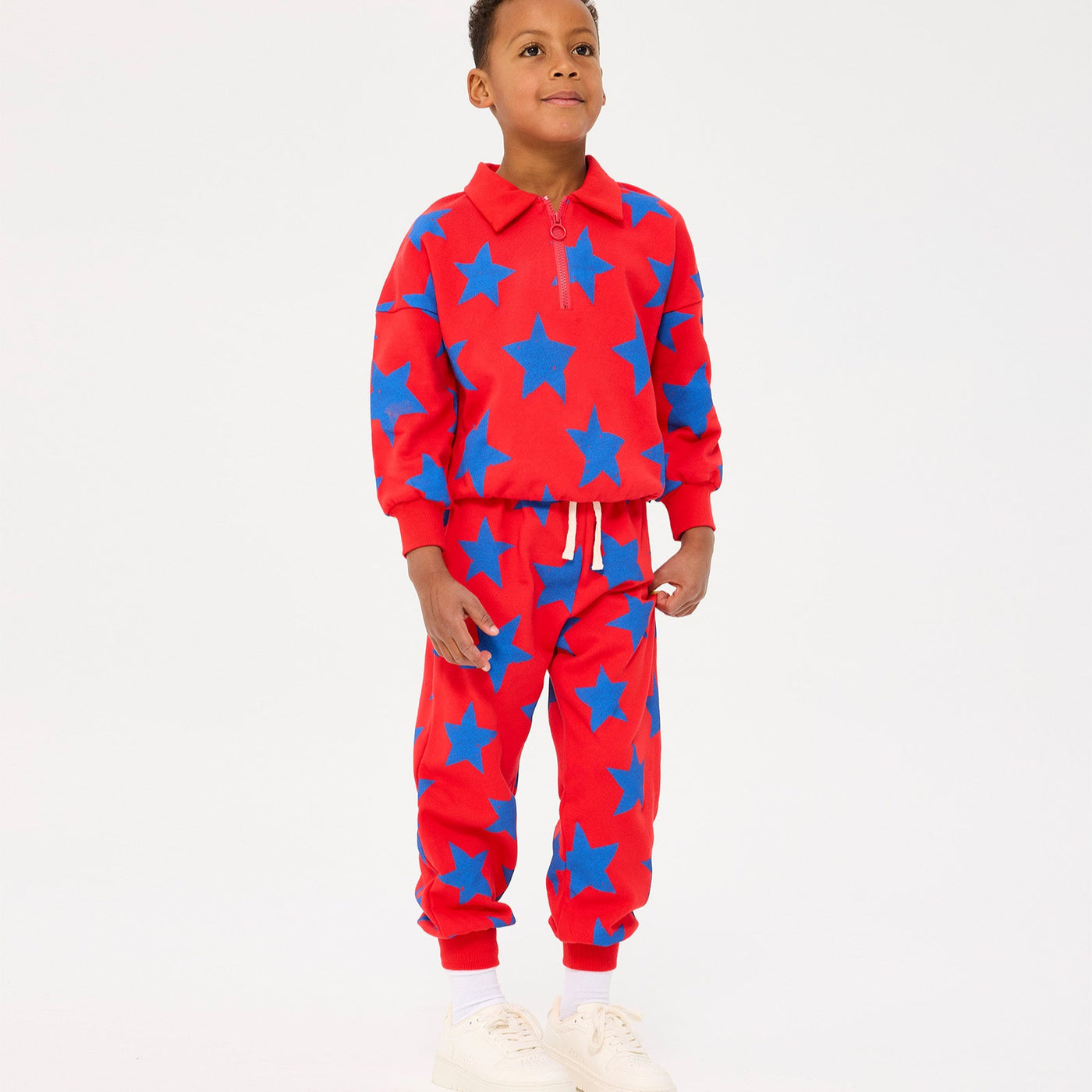 Rock Your Kid Red Star Track Pants