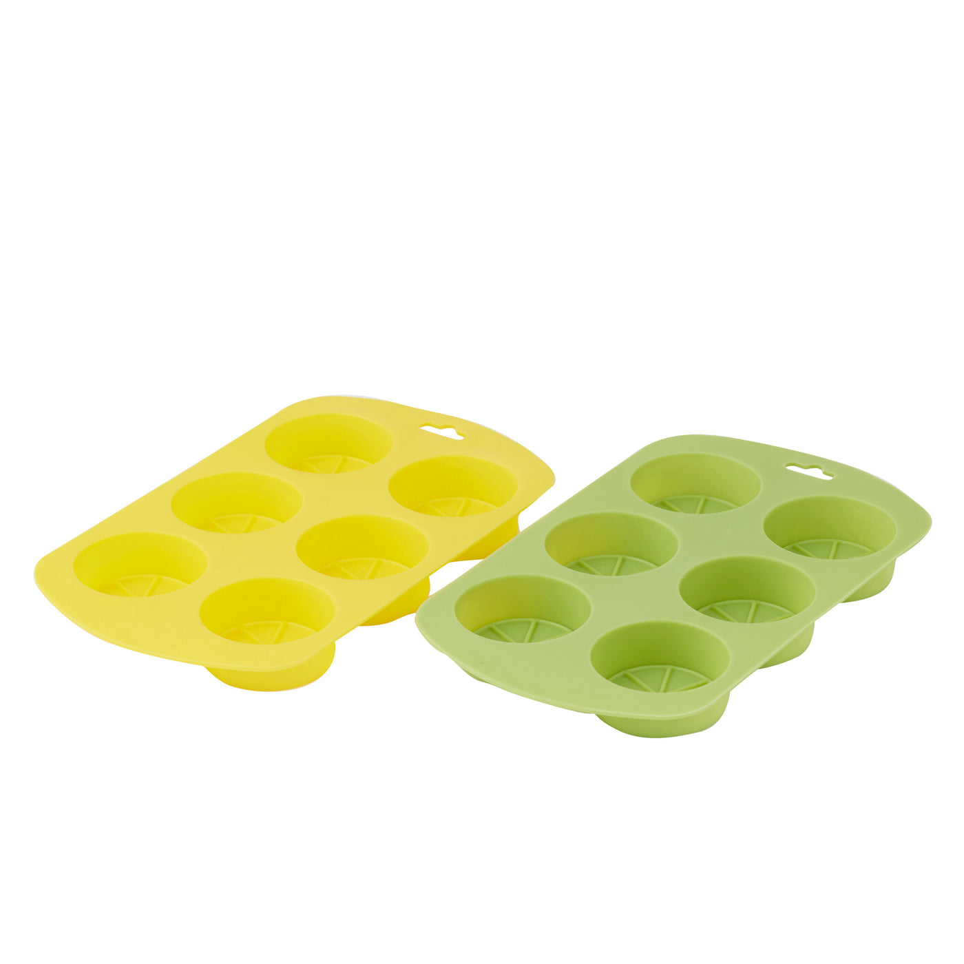 CItrus Set of 2 SIlicone Ice Moulds