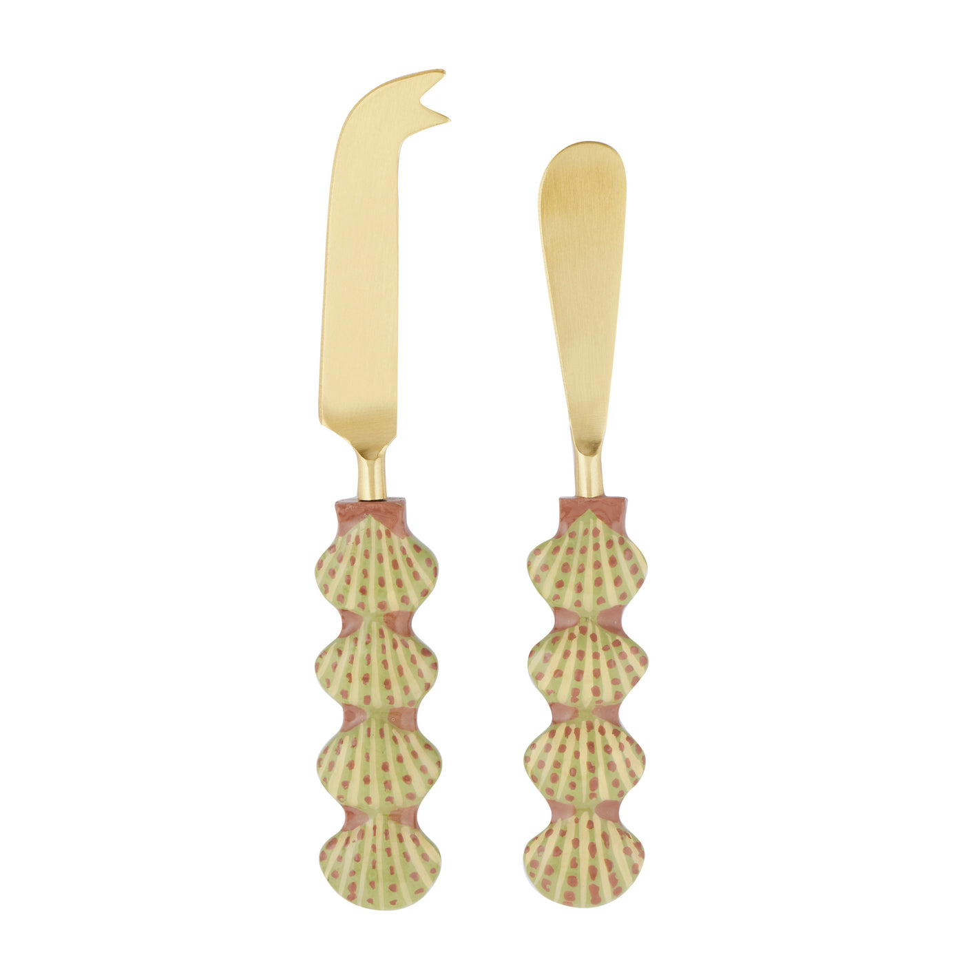 Ischia S/2 Stainless Steel Cheese Knife