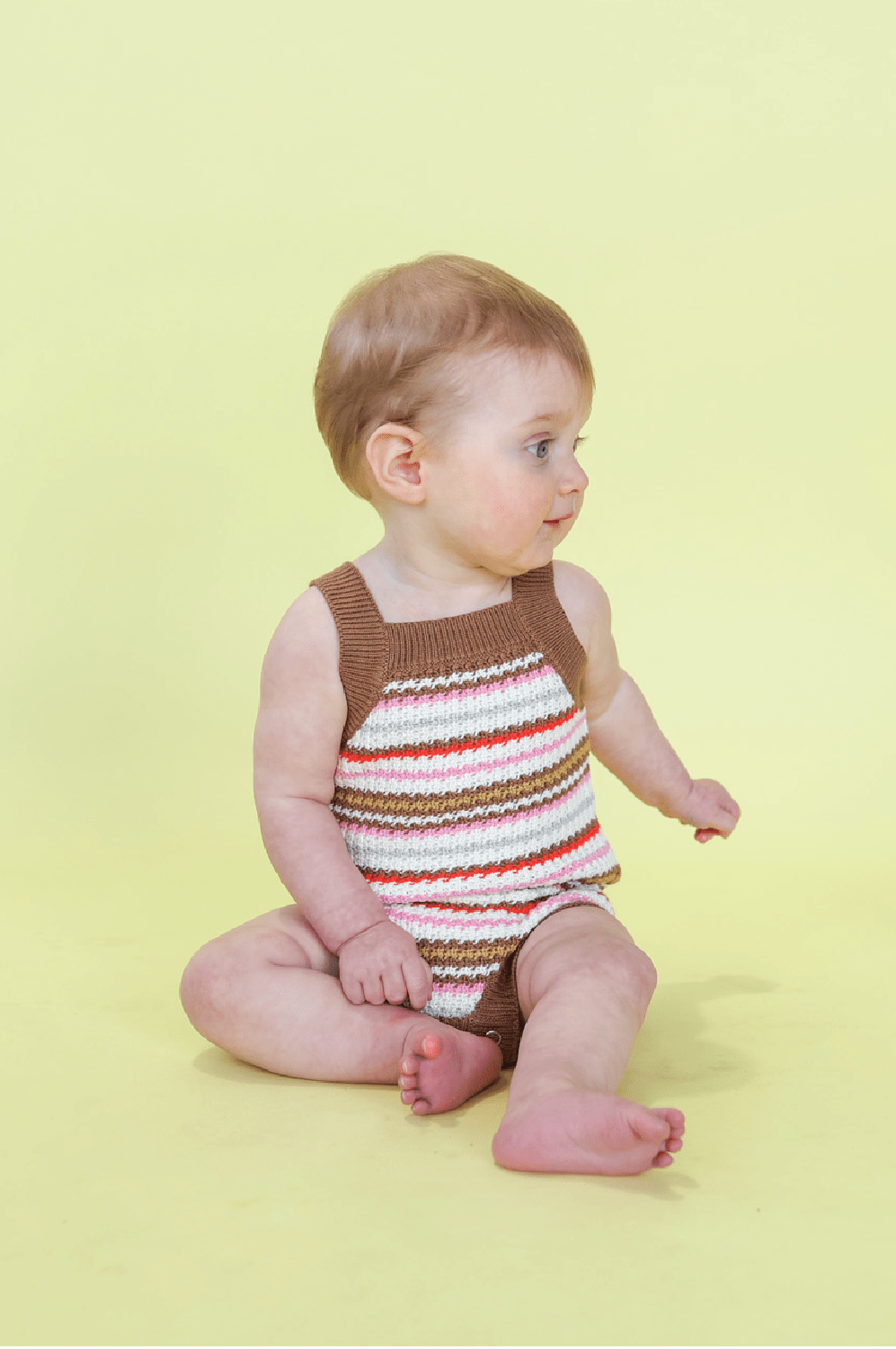 Grown Sunshine Stripe Romper