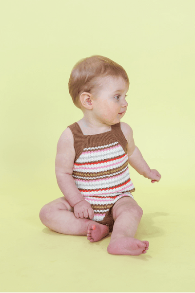 Grown Sunshine Stripe Romper