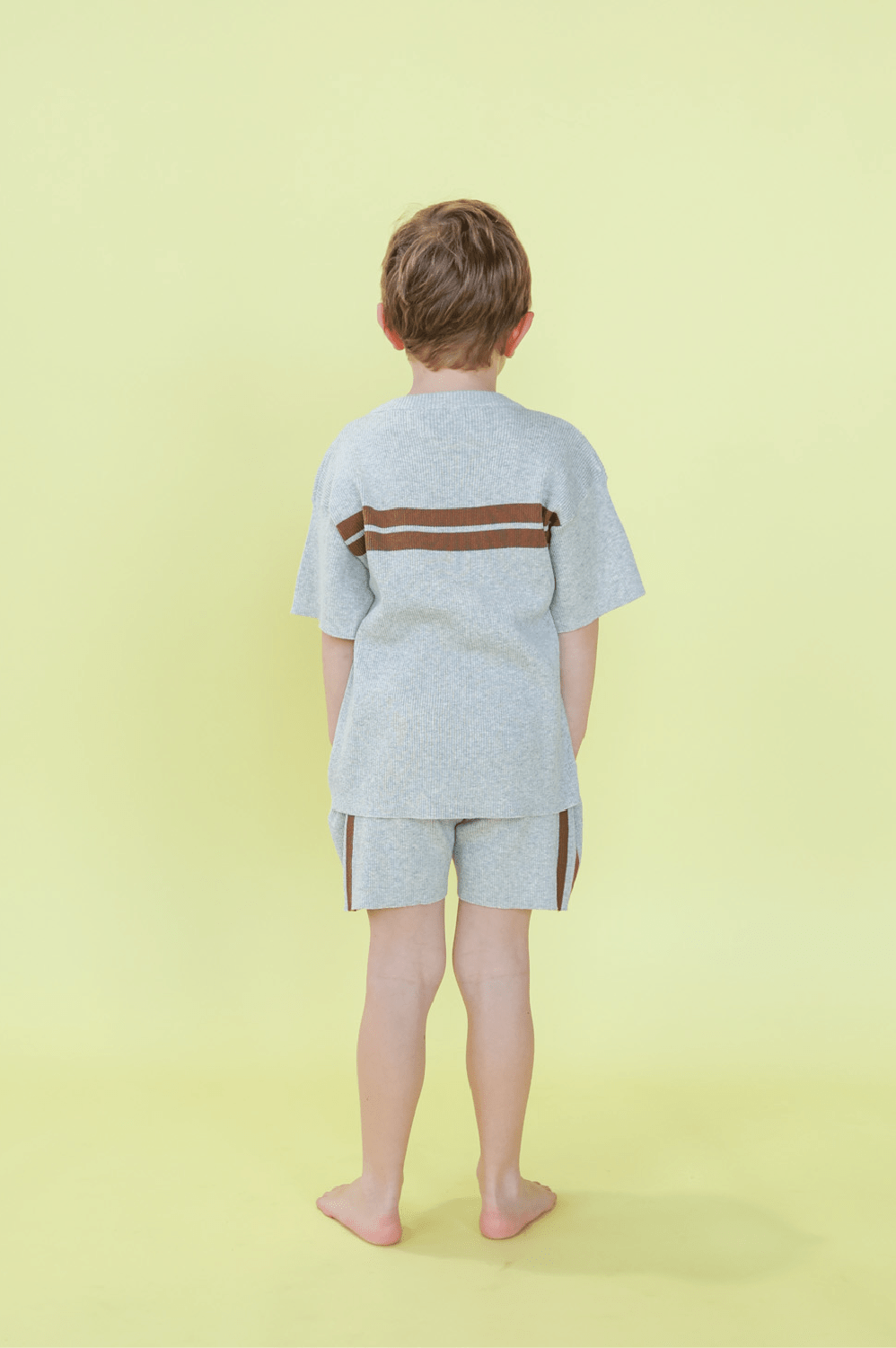 Grown Twin Striped Ribbed Tee