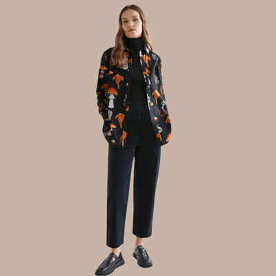 Elk The Label Allem Shirt Mushroom Print