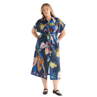 Elk the Label Vaara Print Lato Dress