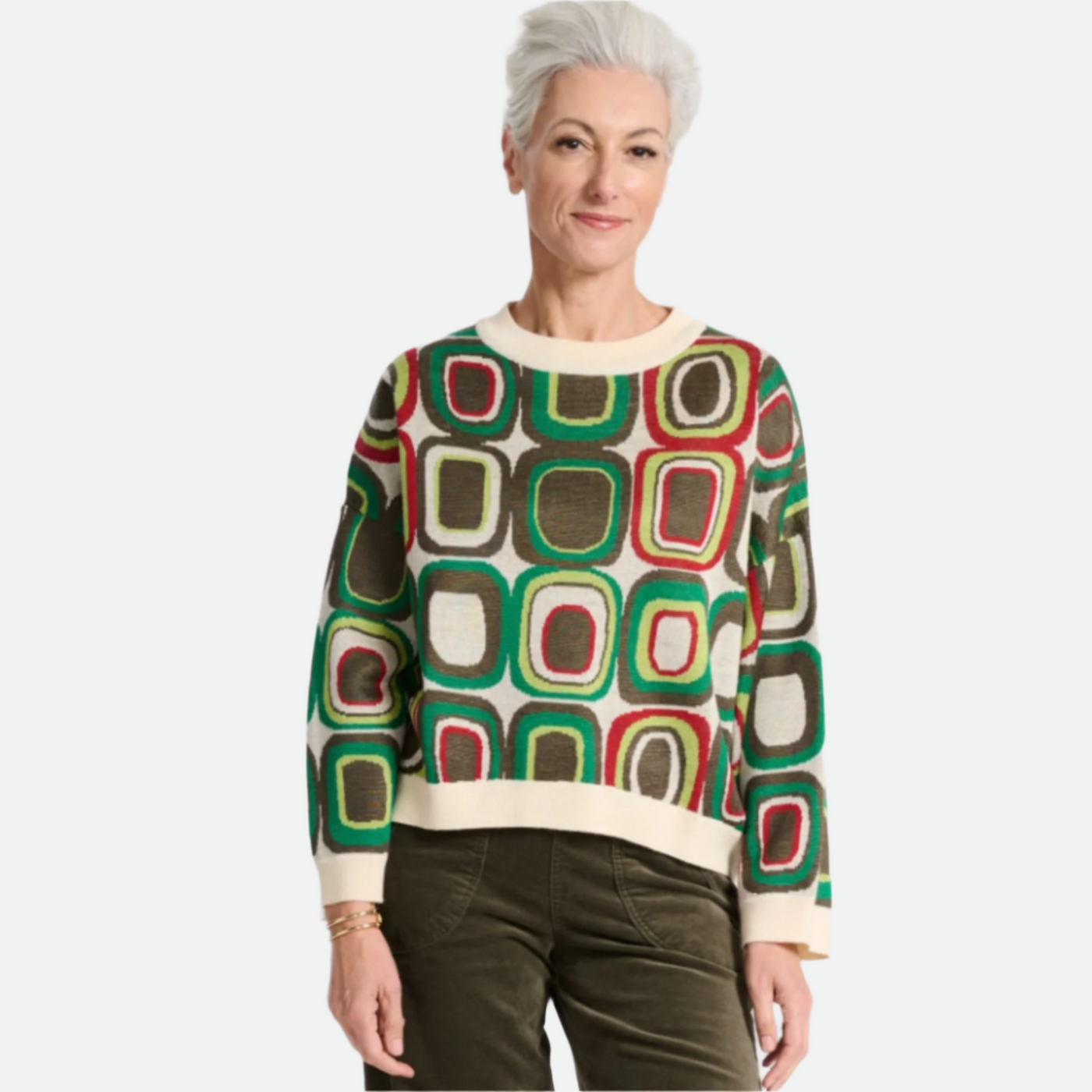 Olga De Polga Bristol Sweater Lush in Wool