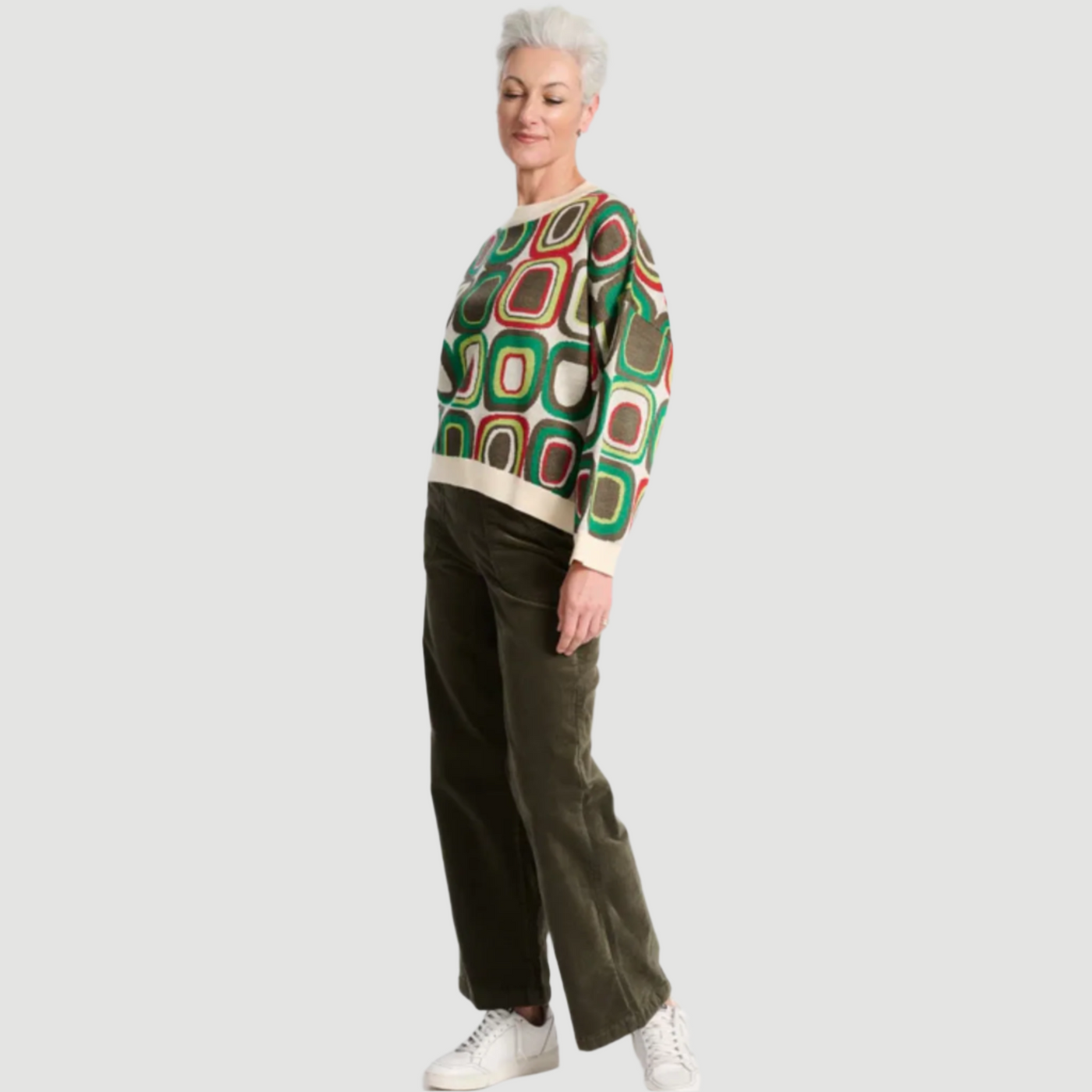 Olga De Polga Bristol Sweater Lush in Wool