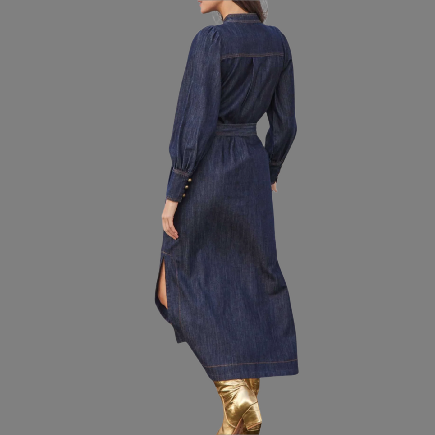 Zoe Kratzmann Snapshot Dress Dark Denim