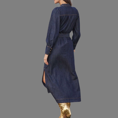 Zoe Kratzmann Snapshot Dress Dark Denim