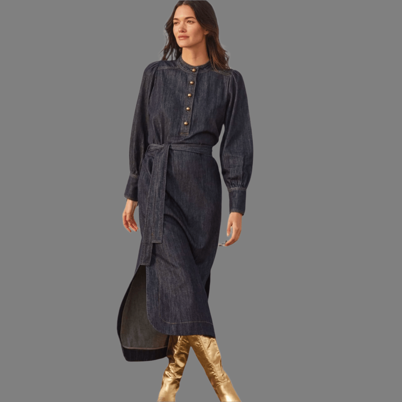 Zoe Kratzmann Snapshot Dress Dark Denim