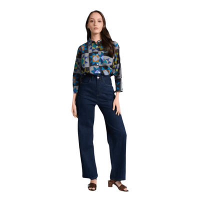 Olga De Polga Santana Jeans Indigo Wash In Denim