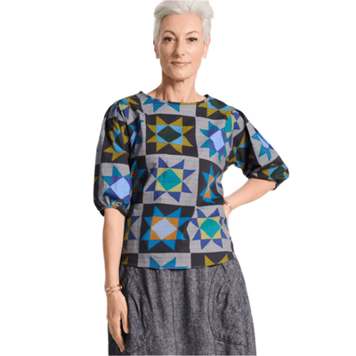 Olga De Polga Veda Blouse Night in Cotton