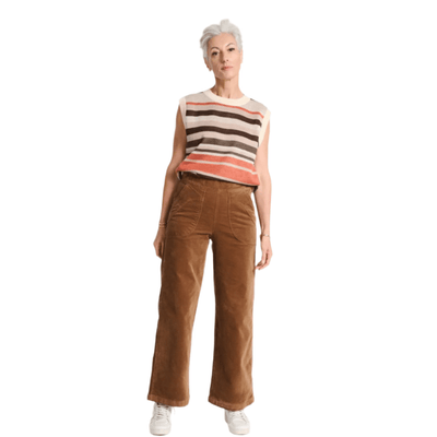 Olga De Polga Peggy Paris Long Pants Cafe in Soft Velvet