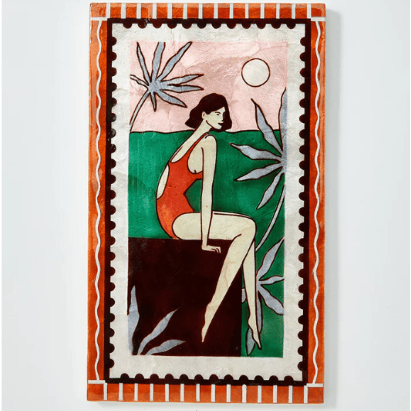 Jones and Co Resort Dangle Green