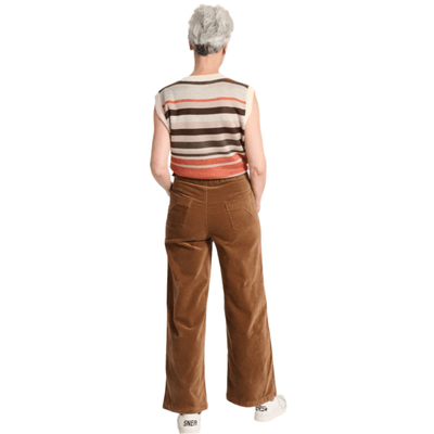 Olga De Polga Peggy Paris Long Pants Cafe in Soft Velvet