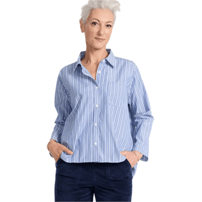 Olga De Polga Indra Shirt Ice in Cotton/Tencel