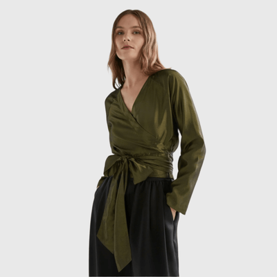 Elk The Label Medjal Top Gold/Black