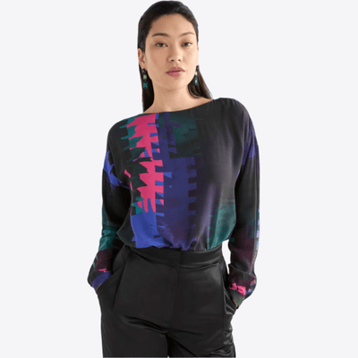 Elk the Label Terrase Top Loom Print