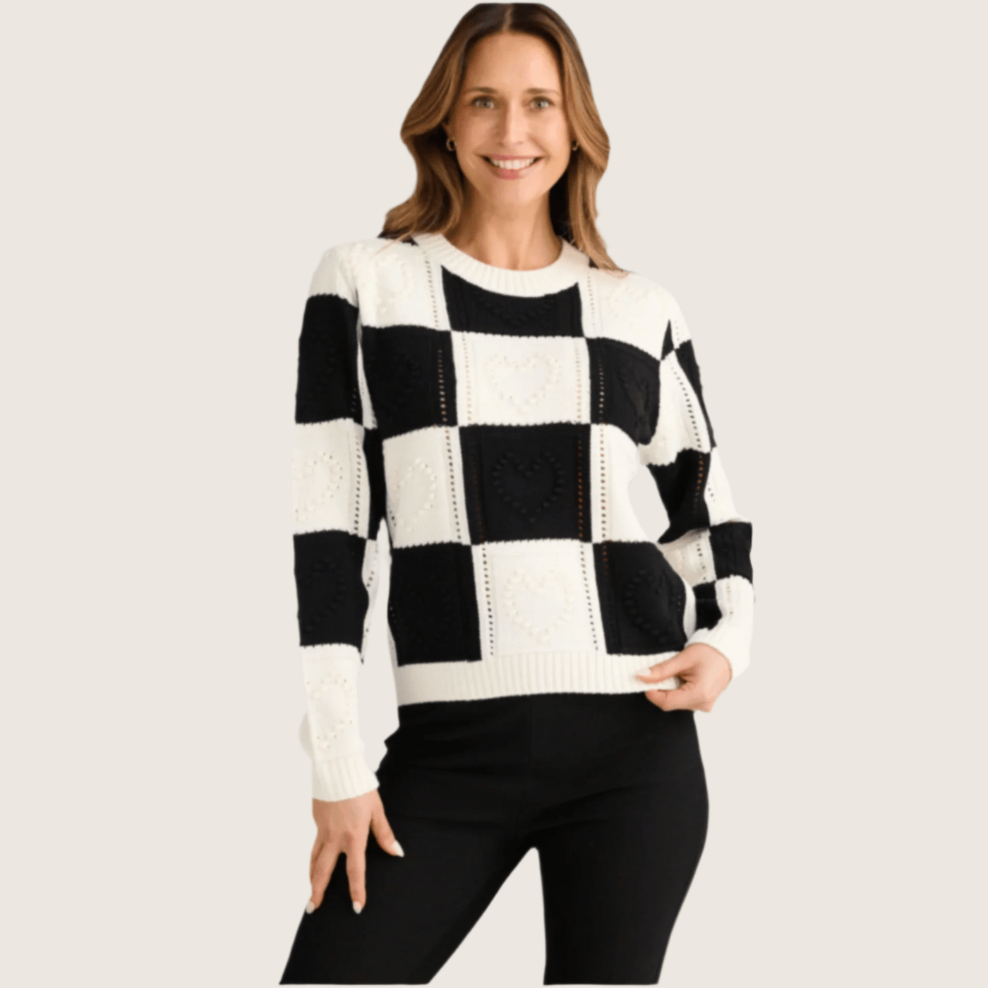 Brave and True Heart Of Hearts Knit