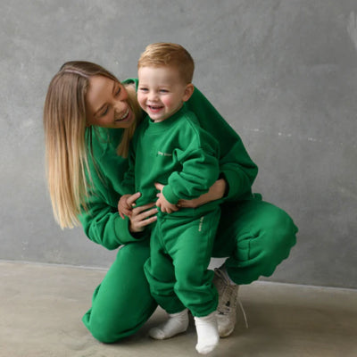 Tiny Trove Logo Tracksuit in Green