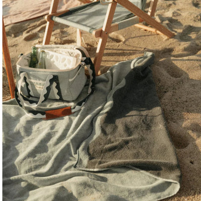 Business and Pleasure Beach Blanket Riviera Green