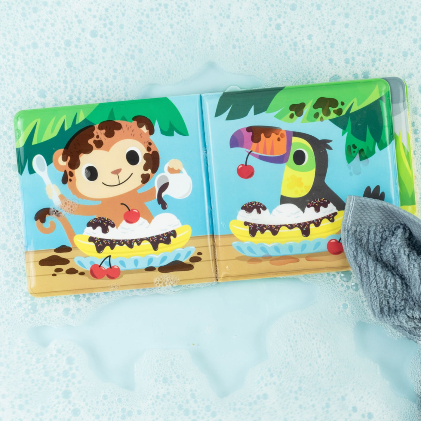 Bath Book Messy Jungle