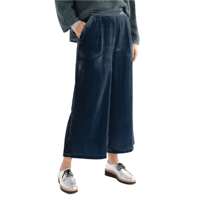Elk the Label Suuri Wide Leg Pant Blue Steel