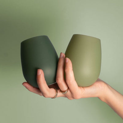 Porter Green Fegg Tumbler in Sage and Olive