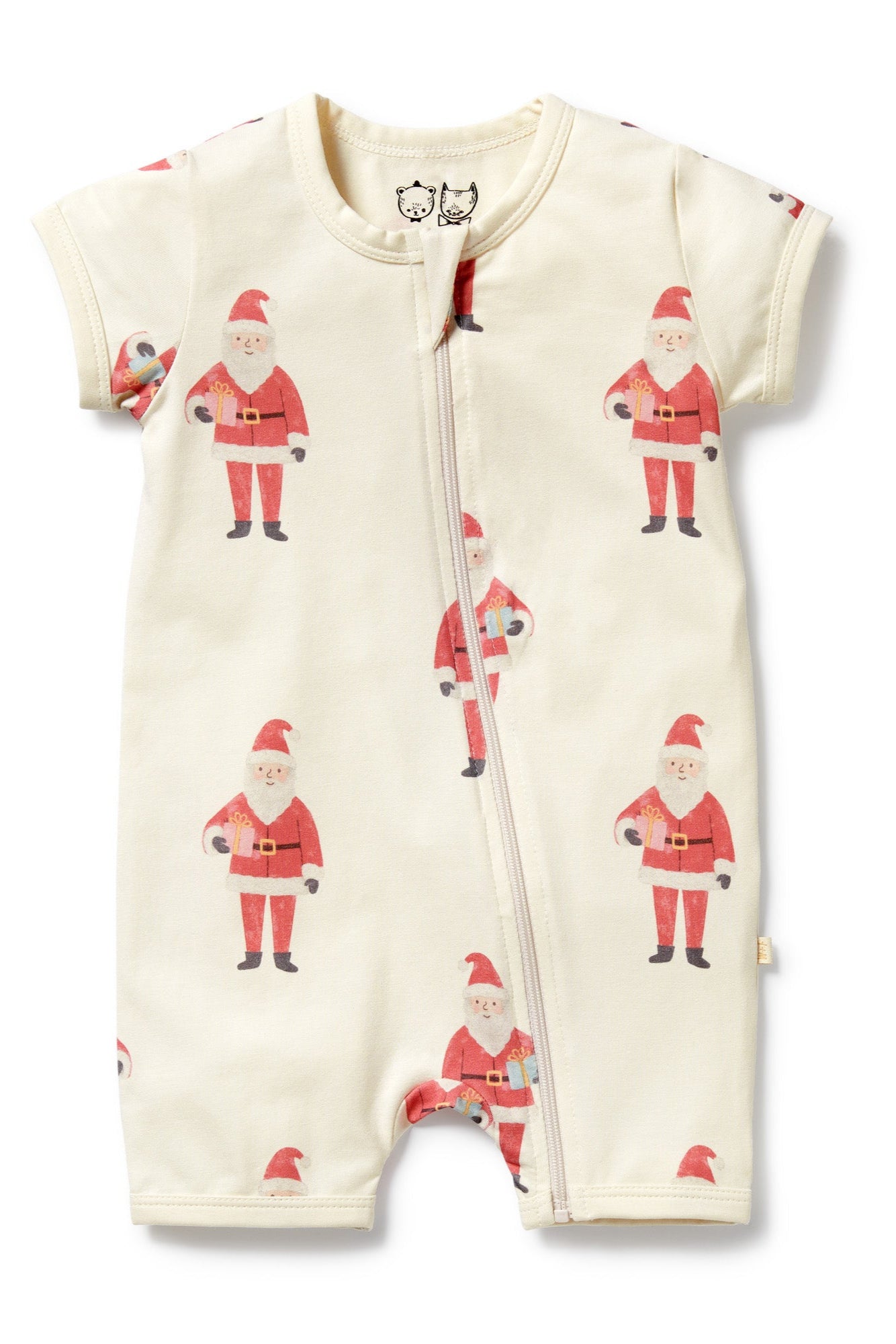 Wilson and Frenchy Ho Ho Ho Organic Boyleg Zipsuit